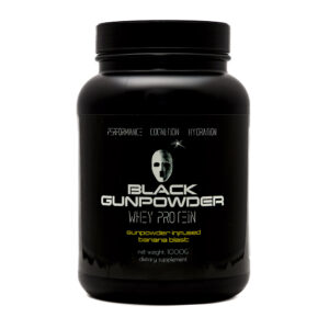 Whey-Proteine-Gunpowder-Infused-Banana-Blast-Black-Gunpowder-1000g