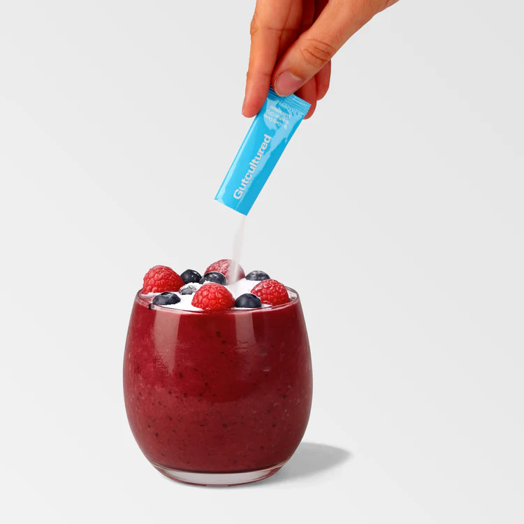 Gutcultured probiotica mengen met sap